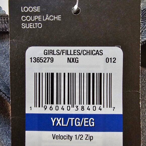 NWT Under Armour Girls UA Tech Team 1/2 Zip Loose Fit Long Sleeve Shirt Size XL - Picture 8 of 9